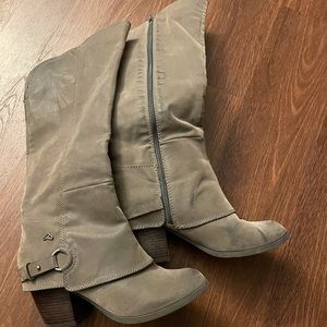 Gray Fergalicious Boots size 9